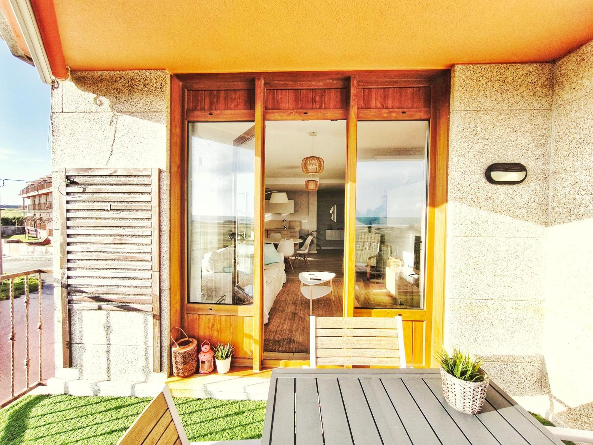 Apartamento Corrubedo Vistas Mar Y Playa Экстерьер фото